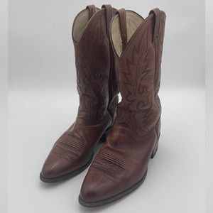 Men’s Brown Dan Post Cowboy Boots Size 11